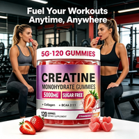 Complément Sportif Personnalisé Marque Blanche : Créatine Monohydrate, BCAA, Collagène, Sans Sucre, Gommes à Croquer Nutritionnelles Quotidiennes
