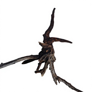 Decoración de Acuario de Primera Calidad, Madera Natural Ligeramente Flotante y Acero Inoxidable, Forma Irregular, Hecho en Vietnam - Product Image 1