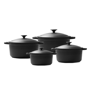 Casserole <span class=keywords><strong>en</strong></span> <span class=keywords><strong>fonte</strong></span> de <span class=keywords><strong>grande</strong></span> capacité pour la cuisine, faitout, <span class=keywords><strong>cocotte</strong></span>, four hollandais pour mijoter, faire bouillir des soupes et rôtir - Product Image 1