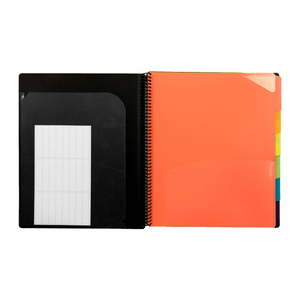 12/24 túi thư Kích thước xoắn ốc máy tính xách tay tổ chức PP thư mục dự án đa chủ đề cho quản lý nhiều tập tin không có moq tàu sẵn sàng - Product Image 4