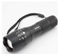 Mini alliage d'aluminium randonnée d'urgence Camping escalade course lampe de poche LED rechargeable