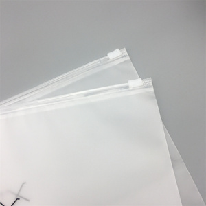 Bao bì Dây Kéo Màu Đen túi, quần áo nhựa bao bì túi gói PVC PE an ninh bên miếng vải hình tam giác túi Chất lượng cao tùy chỉnh màu đen - Product Image 3