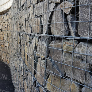 Sıcak daldırma galvanizli taş tutma duvarı kaynaklı <span class=keywords><strong>Gabion</strong></span> kare delikli bükme ve kesme hizmetleri özelleştirilebilir boyut 100*50*30 - Product Image 4