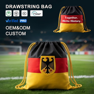 <span class=keywords><strong>Sac</strong></span> à dos de sport pliable personnalisable avec cordon de serrage, motif de lettres multicolores, logo pour la <span class=keywords><strong>Coupe</strong></span> <span class=keywords><strong>du</strong></span> <span class=keywords><strong>monde</strong></span>, <span class=keywords><strong>sac</strong></span> de voyage réutilisable, cadeau - Product Image 1