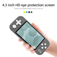 Console de jeu vidéo portable X20 Mini, écran 4,3 pouces, lecteur de jeux rétro classique, manettes, cadeaux d'anniversaire pour enfants, jouets