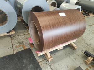 Fábrica de <span class=keywords><strong>China</strong></span> Grano de madera Bobina <span class=keywords><strong>Ppgi</strong></span> Bobina de acero recubierta de color Bobina de acero <span class=keywords><strong>Ppgi</strong></span> impresa - Product Image 3