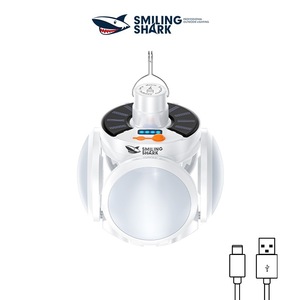 Smiling Shark Cob Led <b>Light</b> <b>Usb</b> <b>Rechargeable</b> Ceiling Mount Outdoor Indoor Lighting - Product Image 5