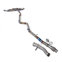 Hochwertige Titan-Legierung Catback-Auspuffanlage mit Valvetronic für Mercedes-Benz GLC300E 2.0T 2015-2021 für Sanftere Leistungsabgabe