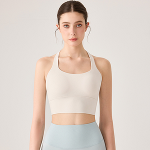 2026 New Design Square <b>Neck</b> Twisted Back Quick Dry Workout Fitness Casual Sports <b>Bra</b> - Product Image 3