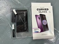 Protection d'écran en verre trempé liquide 3D incurvé avec lampe UV, colle intégrale, dureté 9H pour Samsung Galaxy S23 S22 Plus S24 Ultra