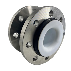 Compensateur DN450 DN100 Connecteur à bille EPDM à bride simple <span class=keywords><strong>Soufflet</strong></span> sphérique flexible Joint d'expansion Junta De Goma Joint en caoutchouc - Product Image 1