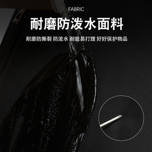 Laptop <b>Backpack</b> For Men Large Capacity Business Travel <b>With</b> Laptop <b>Compartment</b> Casual Style Black - Product Image 4