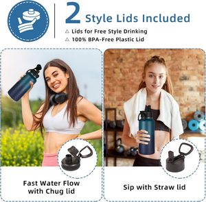 Hot Sale Custom Insulated <b>Water</b> <b>Bottle</b> 304 Stainless Steel Custom Insulated <b>Water</b> <b>Bottle</b> for <b>Gym</b> - Product Image 5