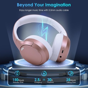 Cho <span class=keywords><strong>Bluetooth</strong></span> 6.0 Hifi Stereo Sâu Bass Tai Nghe Không Dây Với Microphone Có Thể Gập Lại Hơn Tai Thiết Kế Và LED Chỉ Số Pin - Product Image 3