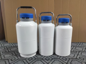 ถังเก็บไนโตรเจนเหลวแบบแช่แข็ง  ทำจากอลูมิเนียมอัลลอยด์ สำหรับเก็บน้ำเชื้อแช่แข็ง  ใช้สำหรับการผสมเทียม - Product Image 2