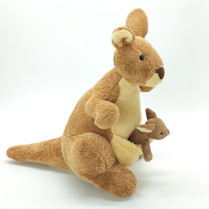 Bán buôn sản phẩm mẹ và con <span class=keywords><strong>Kangaroo</strong></span> đồ chơi sang trọng bé búp bê nhồi bông Sáng tạo động vật đồ chơi sang trọng mô phỏng đồ chơi sang trọng - Product Image 2
