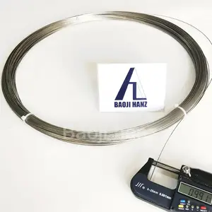 High quality super elastic nitinol wire for eyeglass frame