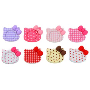 Set de Joyería DIY con Diseño de Caramelos Arcoíris, Resina, Dibujos Animados, Hello Kitty, Miniatura de Cama, Decoración para el Hogar, Accesorio de Manualidades - Product Image 5