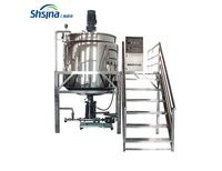 Machine à mélanger le savon liquide de Shanghai, dernière génération, pour fabriquer du shampoing, du détergent liquide, agitateur, mélangeur