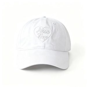 Gorra de béisbol de algodón casual para mujer con bordado de corazón, estilo Dad Hat, a la moda, bonita y bordada, para exteriores - Product Image 3