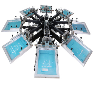 High Adjustment 8 Color Serigraphie Screen Printing Press - Product Image 5