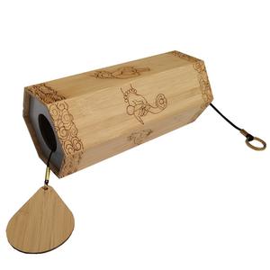 Meilleures ventes : Carillons à vent décoratifs en bambou naturel pour l'intérieur et l'extérieur, marque OEM, pour le yoga et les instruments de <span class=keywords><strong>musique</strong></span> - Product Image 4