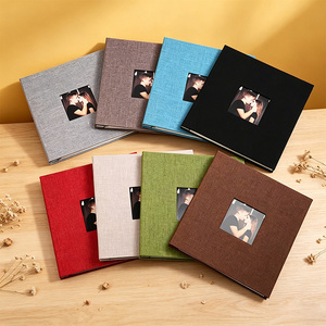 <span class=keywords><strong>Album</strong></span> Fotografico Personalizzato Fatto a Mano con Copertina Rigida e Finestra, <span class=keywords><strong>300</strong></span> Tasche, in Lino, per Famiglia, Matrimonio e Viaggi - Product Image 5