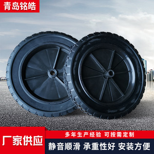 Hollow Wheel 60Mm Rubber Firm Tread <b>For</b> Handcarts And <b>Tool</b> <b>Carts</b> - Product Image 5