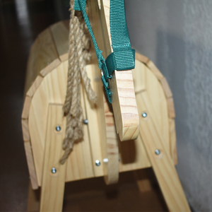 Schaukel pferd Holz fahrt auf Spielzeug für Kinder Klassisches Design Schaukel pferd - Product Image 5