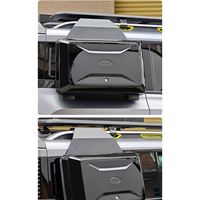 Boîte de rangement latérale multifonctionnelle pour voiture en ABS, grande capacité, pièces et accessoires automobiles, boîte latérale pour modification pour Jetour T2