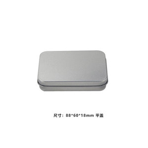 Caja de Metal Rectangular de <span class=keywords><strong>88</strong></span>*60*18mm - Envase para Pasteles, Té y Cosméticos, Caja de Dulces Personalizada para Bodas en Stock para Entrega Rápida - Product Image 3