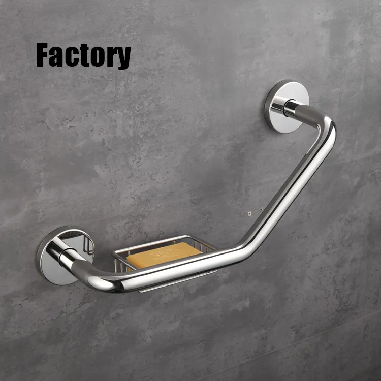 Factory Direct Handrail Stainless Steel Safety Grab Bars Toilet Disabled Rails