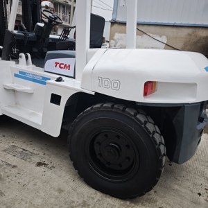 Used TCM Forklift 10T Diesel <strong>Lift</strong> FD100 Model Isuzu <strong>Engine</strong> Original Japan Low Working Hours and Cheap Price - Product Image 2