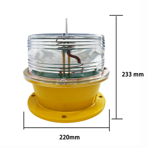 Semáforo LED Solar de Aluminio de Construcción Robusta, <span class=keywords><strong>Señal</strong></span> Marina para Grúas Torre - Product Image 2
