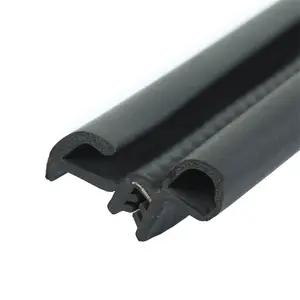 2020 custom self-gripping epdm automotive door rubber trim seal