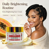 Crème Visage Éclaircissante Extra Forte OEM, Anti-Taches et Hydratante au Glutathion et à la Papaye, Unifie le Teint, Anti-Rides – Meilleure Crème Visage