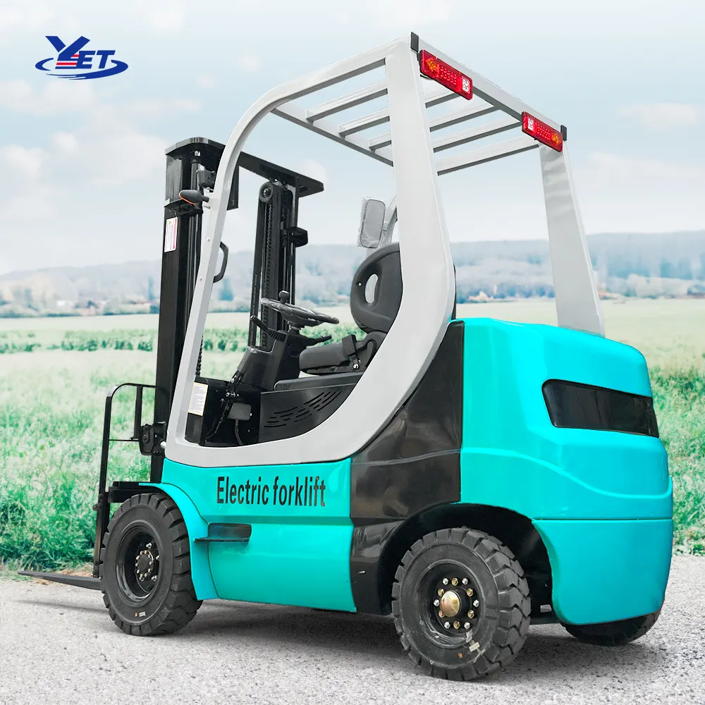 Produsen forklift gudang 4 roda memuat sendiri CPD30 forklift dengan pemosisian garpu 3 ton truk forklift listrik portabel