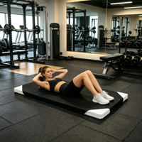 Tapis de sport pour débutants Sanda Yoga Fitness Gymnastique 10% Entraînement Quotidien 5cm d'épaisseur 100cm