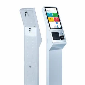 Touchwo Self service 15.6 Inch touchscreen Kiosks ordering touch screen self checkout kiosk