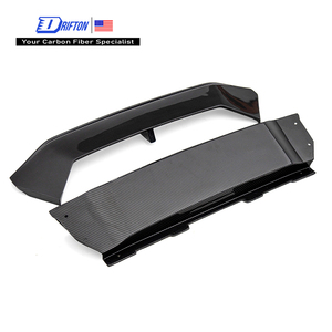 สปอยเลอร์ฝากระโปรงท้ายคาร์บอนไฟเบอร์แบบแห้ง สไตล์ EVO สำหรับ Lamborghini Huracan LP610 LP580 EVO Tecnica ปี 2014-2025 - Product Image 1