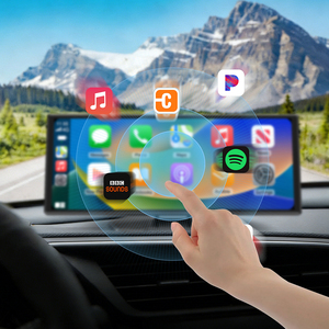 Écran portable Rhythm de 11,6 pouces avec CarPlay sans fil, Android Auto, écran partagé, navigation GPS, Netflix, <span class=keywords><strong>YouTube</strong></span> - Product Image 1