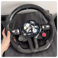 Volant en fibre de carbone avec LED pour BMW M2 M3 M4 M5 M6 X5M X6M F10 F11 F07 F18 F90 F12 F06 F13 F01 F02 F03 F91 X1 X2 X3 X4 X5 X6