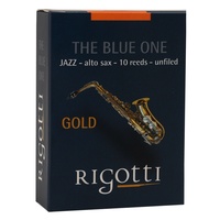 French Rigotti Original Imported Jazz Reed for Alto and Tenor Saxophone Made of Brass