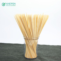 Brochettes jetables en bambou de taille différente Offre Spéciale pratiques 30cm avec le logo fait sur commande pour la vente en gros