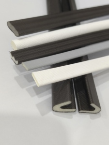 Guarnizione Adesiva in <span class=keywords><strong>Spugna</strong></span> Rivestita in PU per Porte, Isolante per Armadi e Ante - Product Image 5