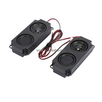 1 çift 8 ohm ses ses hoparlörü 100*45mm hoparlör 5W TV Pc bilgisayar pasif hoparlör ev sineması müzik hoparlör boşluğu