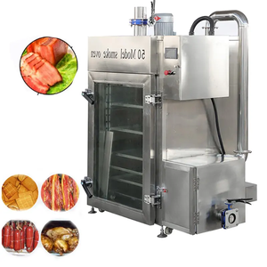 Commercial électrique poulet saucisse nourriture froide Mini 500 fumée maison fumeur fumeurs cuisson four à fumer Machine pour poisson et viande - Product Image 5