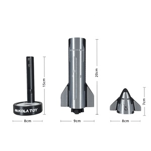 Adorno de Aviación Creativo BETTER, Modelo de Nave Espacial SpaceX, Decoración de Mesa - Product Image 6