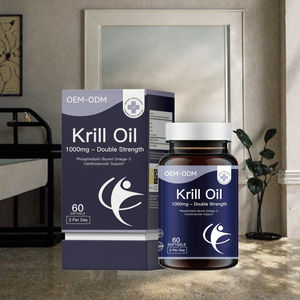 Huile de krill <span class=keywords><strong>antarctique</strong></span> oméga 3 WrightLife en capsules molles, complément pour le cœur et le cerveau - Product Image 2