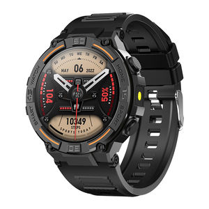 Montre connectée de sport en plein air HW50, moniteur de fréquence cardiaque, moniteur d'oxygène sanguin, exercices respiratoires, montres intelligentes pour la santé pour hommes et femmes - Product Image 4